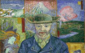 Ausschnitt: Vincent van Gogh, Portrait des Père Tanguy, 1887:88