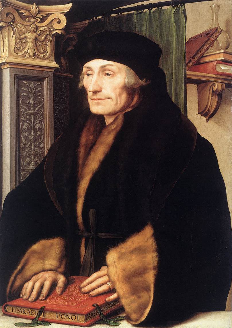 Hals Holbein der Jüngere, Erasmus von Rotterdam, 1523