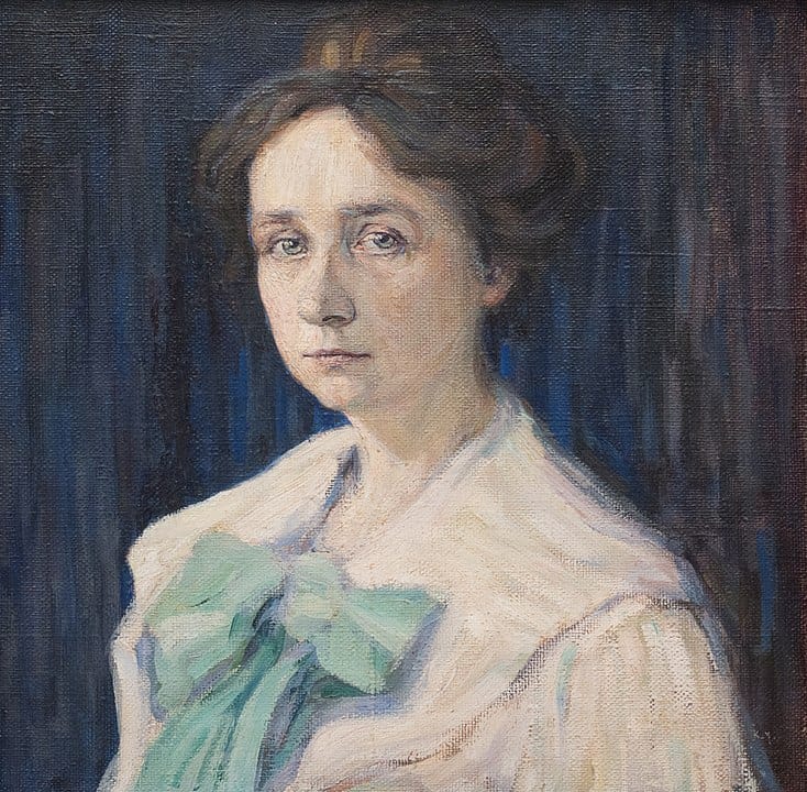 Wassily Kandinsky, Bildnis Gabriele Münter, 1905