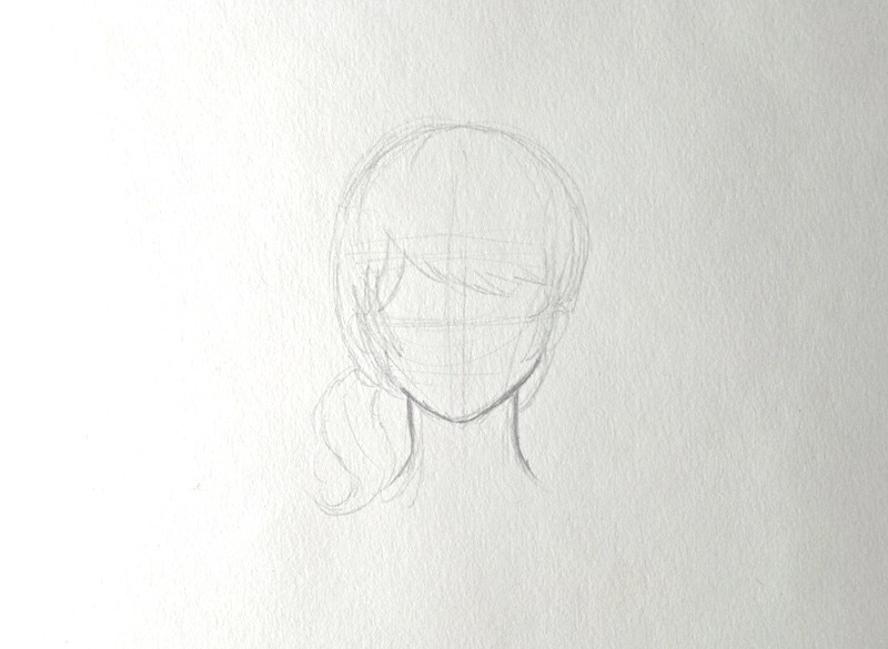 Anime Haare zeichnen 1