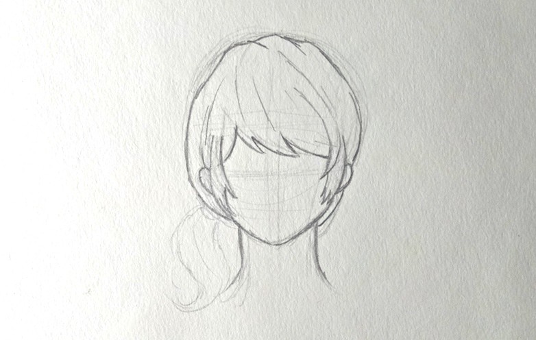 Anime Haare zeichnen 5