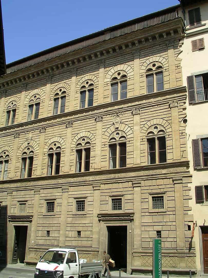 Fassade des Palazzo Rucellai