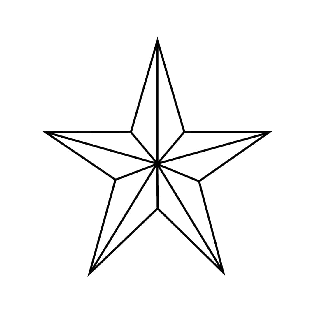 Stern zeichnen lernen - Die beste Schritt-für-Schritt-Anleitung