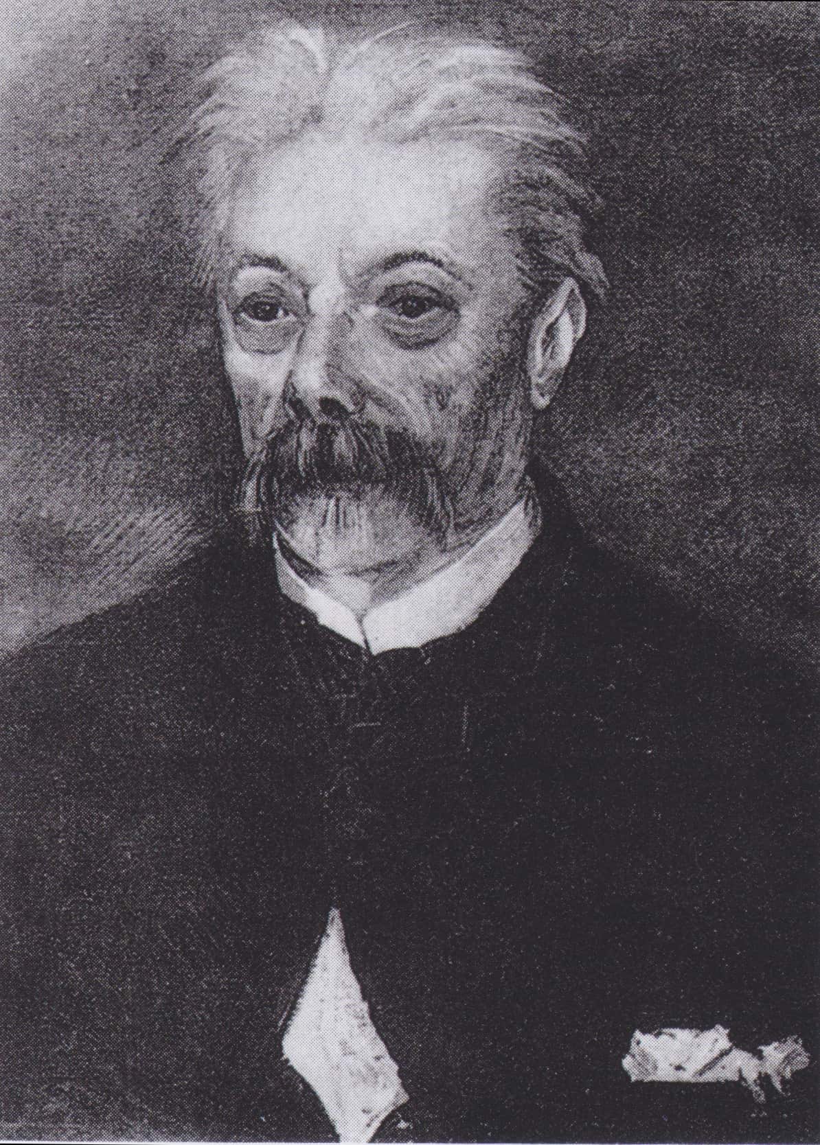 Vincent van Gogh, Bild eines Mannes mit Schnurrbart, 1886-1887