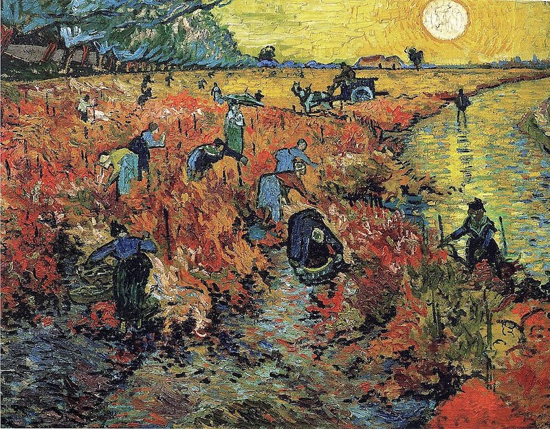Vincent van Gogh, Roter Weinberg, 1888