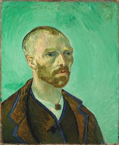 Vincent van Gogh, Selbstbildnis (Paul Gauguin gewidmet), 1888