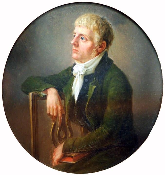 J. L. Lund, Caspar David Friedrich, 1800