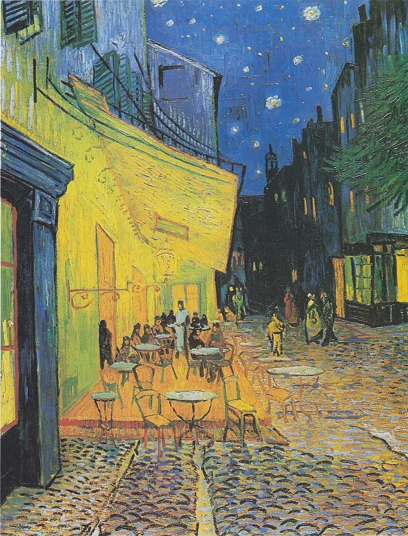 Vincent van Gogh, Caféterrasse am Abend, September 1888