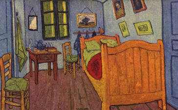 Vincent van Gogh, Schlafzimmer in Arles, 1888 (Erste Version)