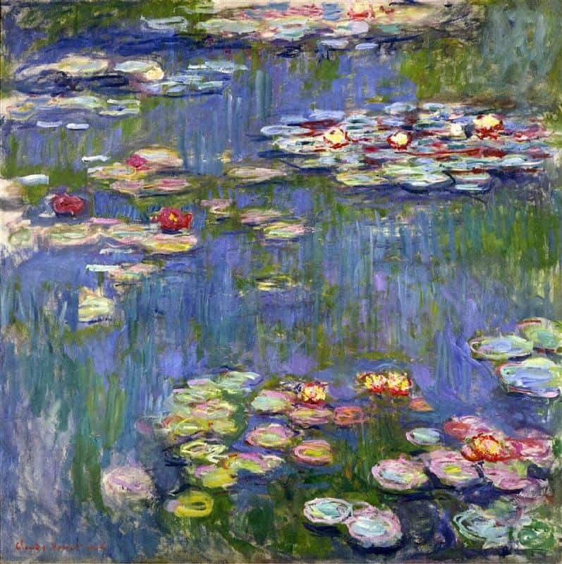 Claude Monet, Seerosen, 1916