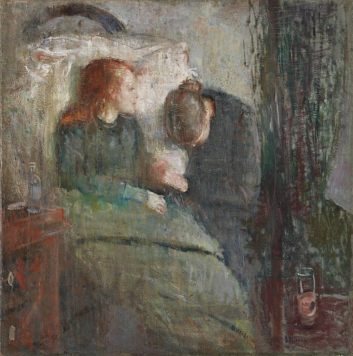 Edvard Munch, Das kranke Kind, 1885-1886
