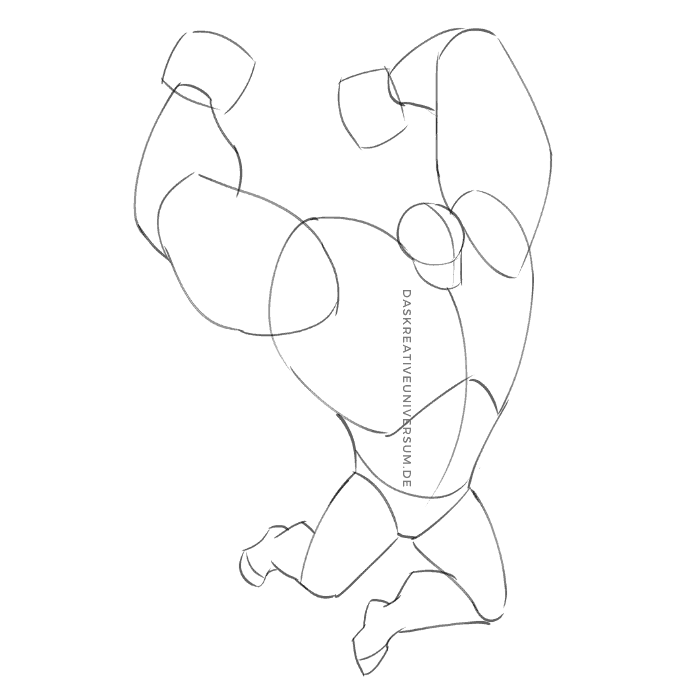 Hulk zeichnen 1