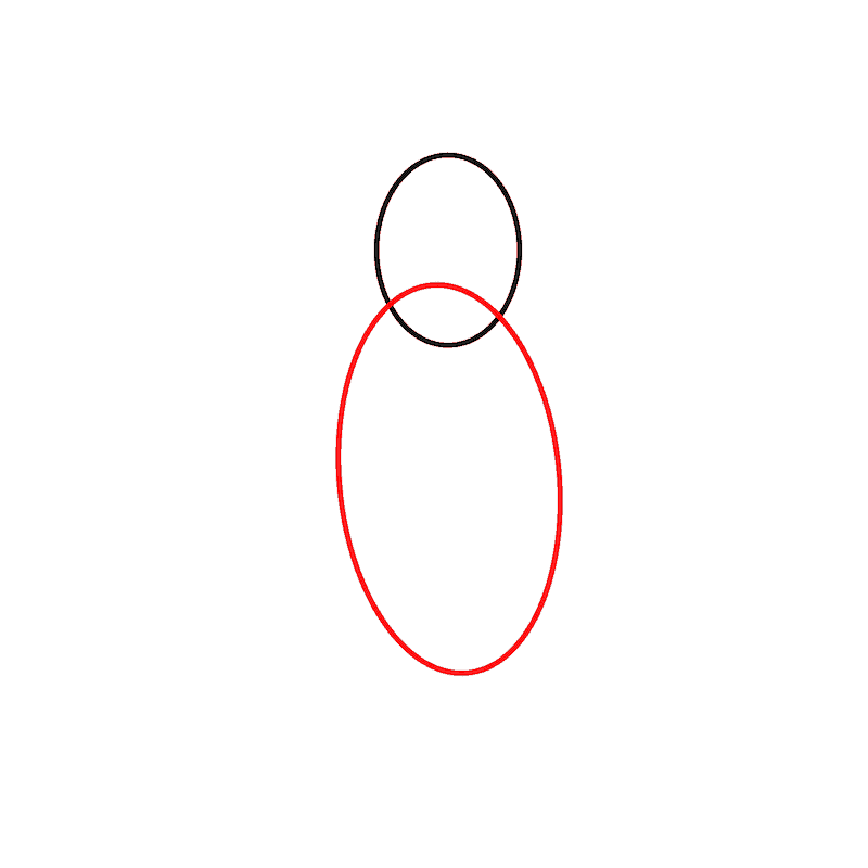 Pinguin zeichnen 2