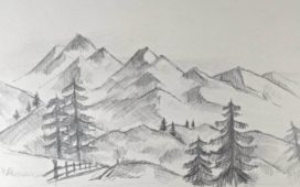 Berge zeichnen