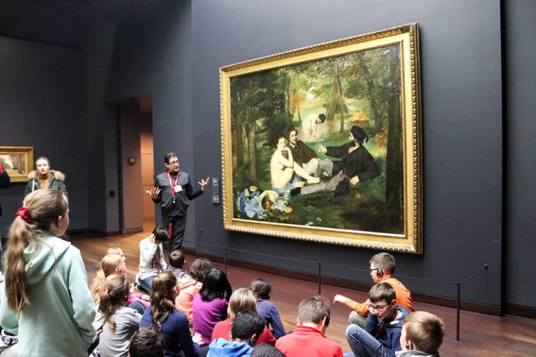 Edouard Manet Das Frühstück Im Grünen www.daskreativeuniversum.de