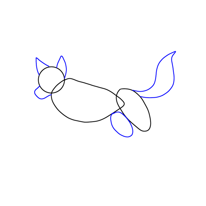 Fuchs zeichnen 2
