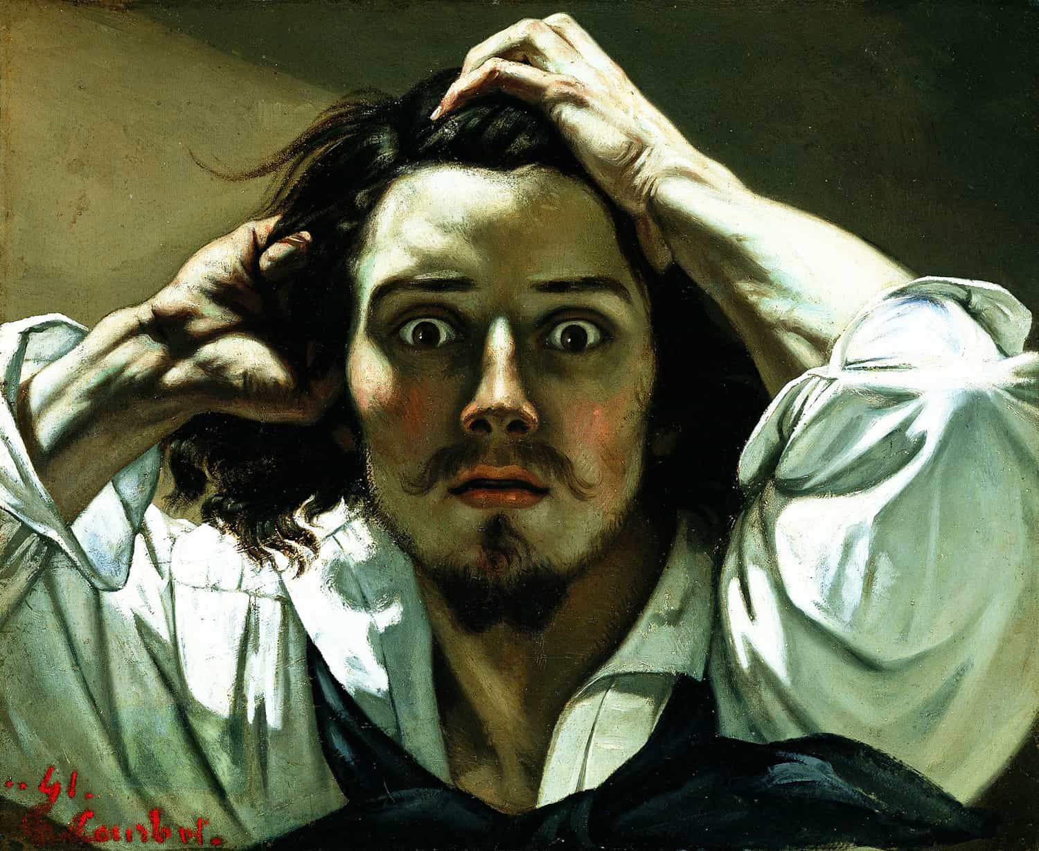 Gustave Courbet, Der Verzweifelte, 1843–1845