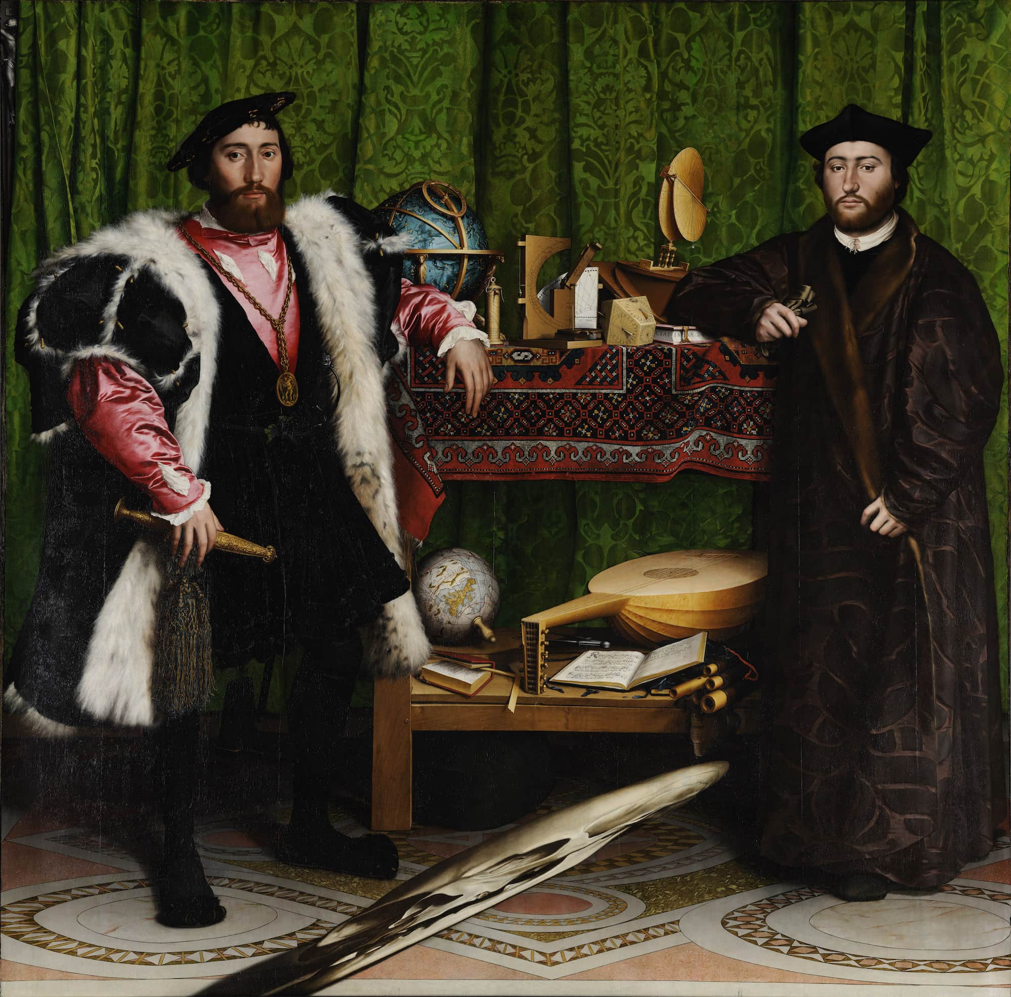 Hans Holbein, Die Gesandten, 1533