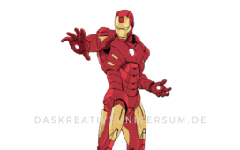 Iron Man zeichnen 9