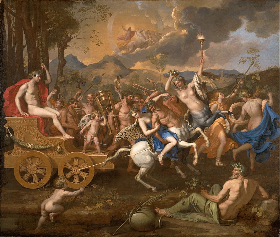 Nicolas Poussin, Triumph des Bacchus, 1635-36