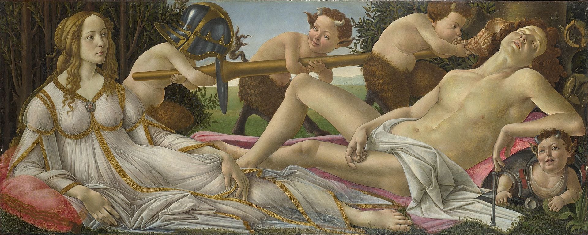 Sandro Botticelli, Venus und Mars, ca. 1483