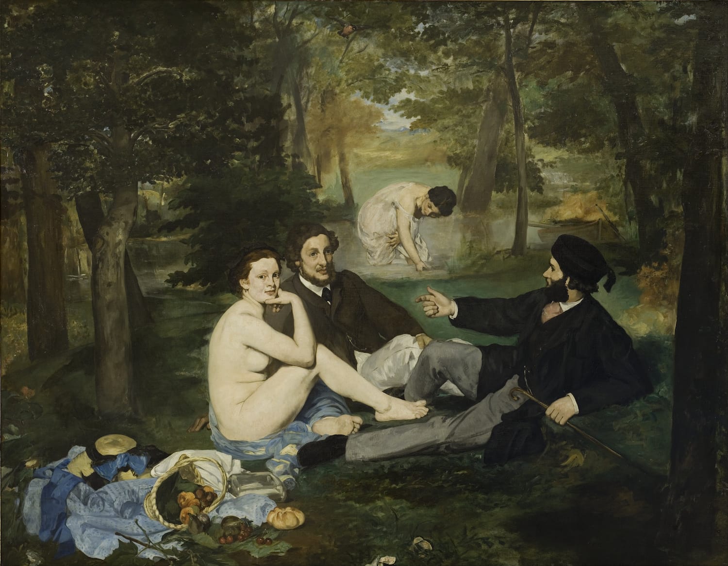 Édouard Manet, Das Frühstück im Grünen, 1863