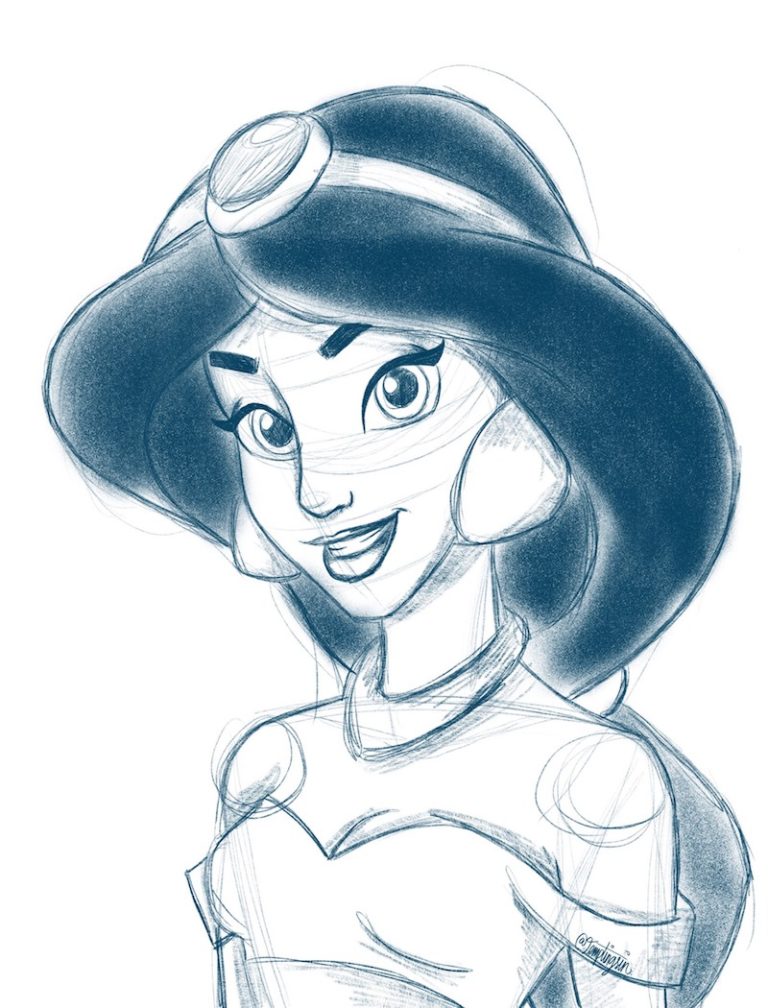 Disney Prinzessinnen zeichnen lernen: 25 Malvorlagen & Ideen