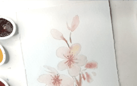 Kirschblüten Resultat