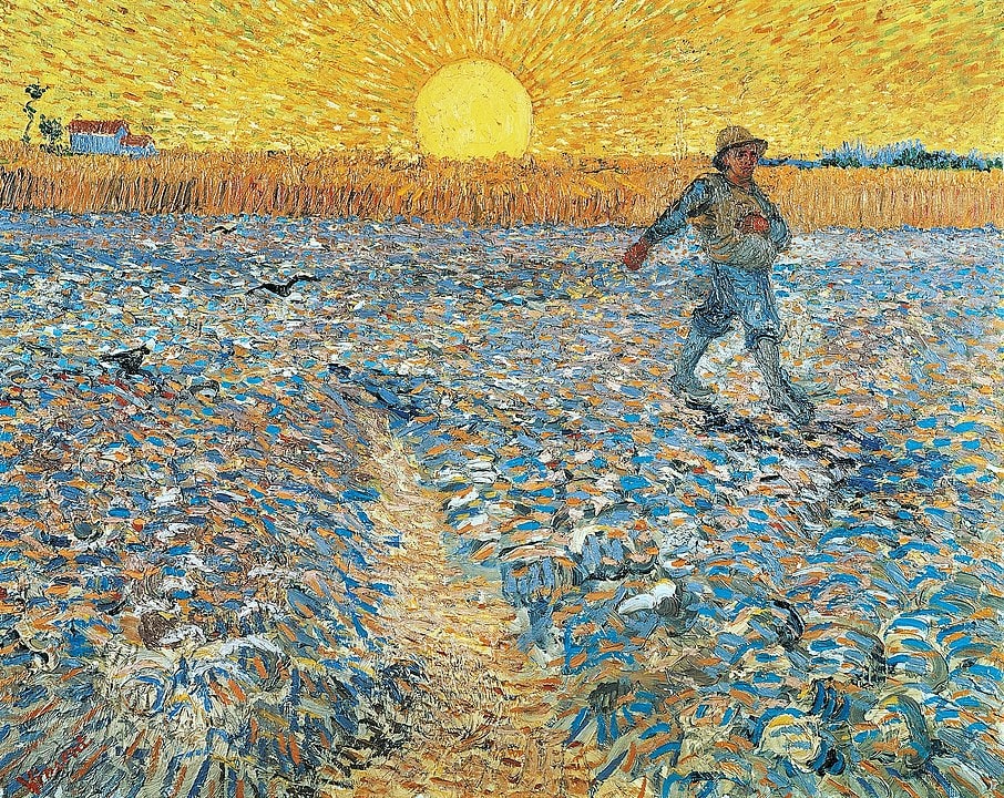 Vincent van Gogh, Der Sämann, Arles, 1888