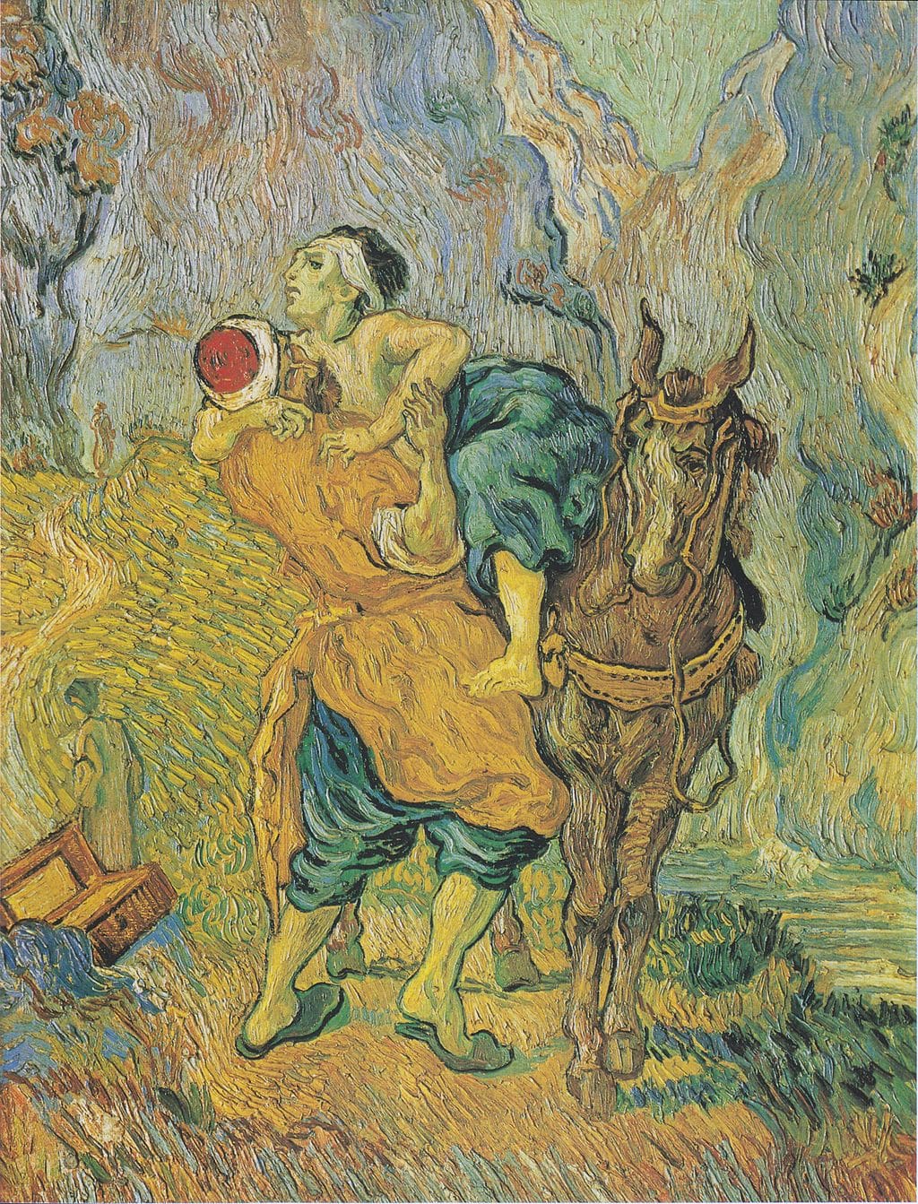 Vincent van Gogh, Der barmherzige Samariter (nach Delacroix), Mai 1890