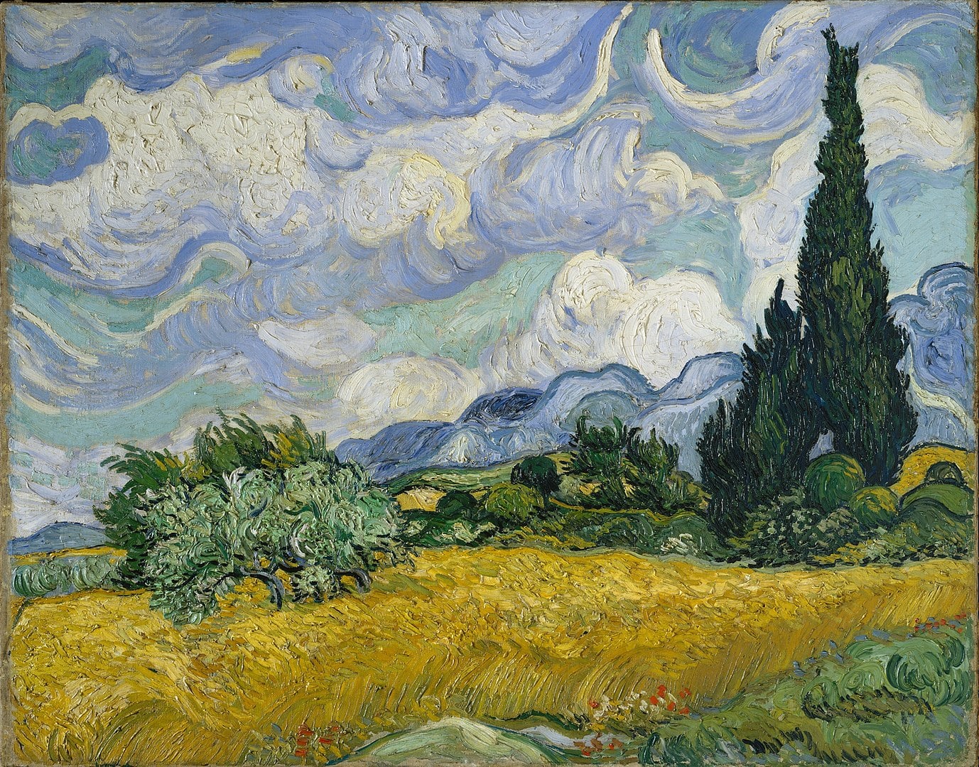 Vincent van Goghs Weizenfelder