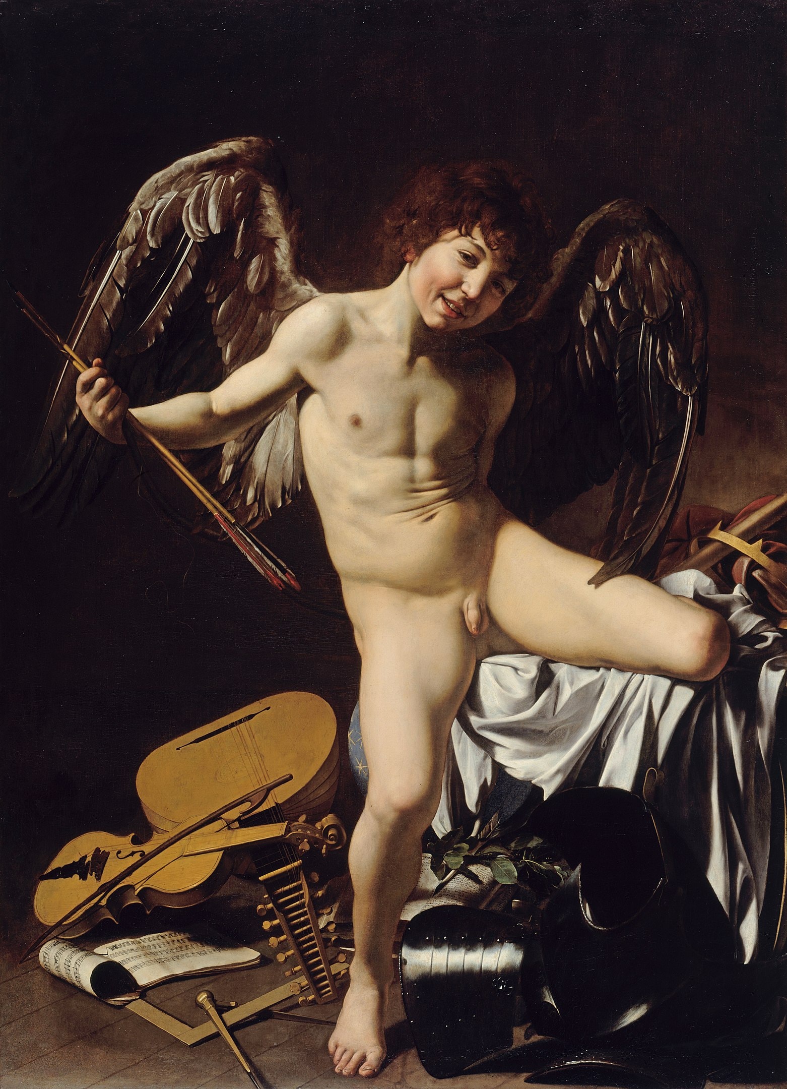 Caravaggio, Amor als Sieger, 1602/03