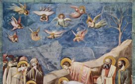 Trecento, Giotto di Bondone, Beweinung Christi, Cappella degli Scrovegni, 1304-1306