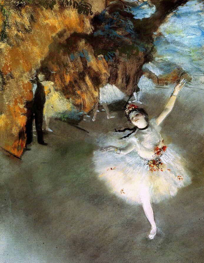 Edgar Degas, L'Etoile - La Danseuse sur la Scene, 1878