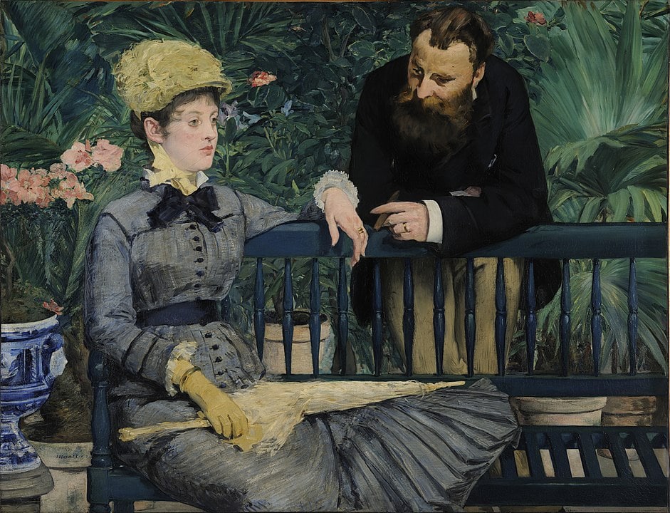 Edouard Manet, Im Wintergarten, 1878-79