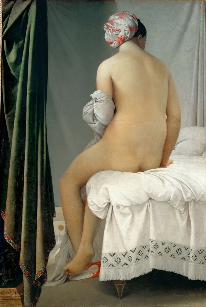 Jean Auguste Dominique Ingres, Die Badende von Valpincon, 1808