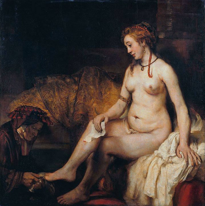 Rembrandt van Rijn, Badende Bathseba, 1654