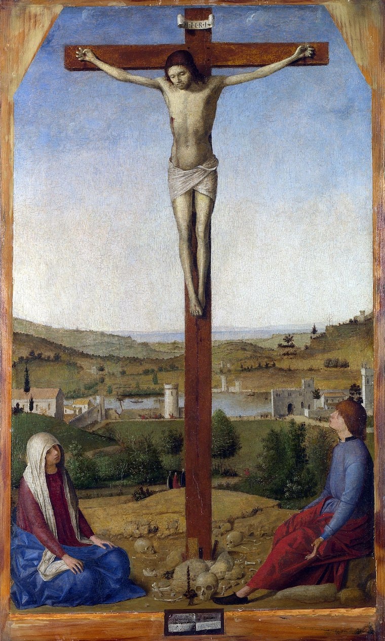 Antonella de Messina, London-Kreuzigung, 1475