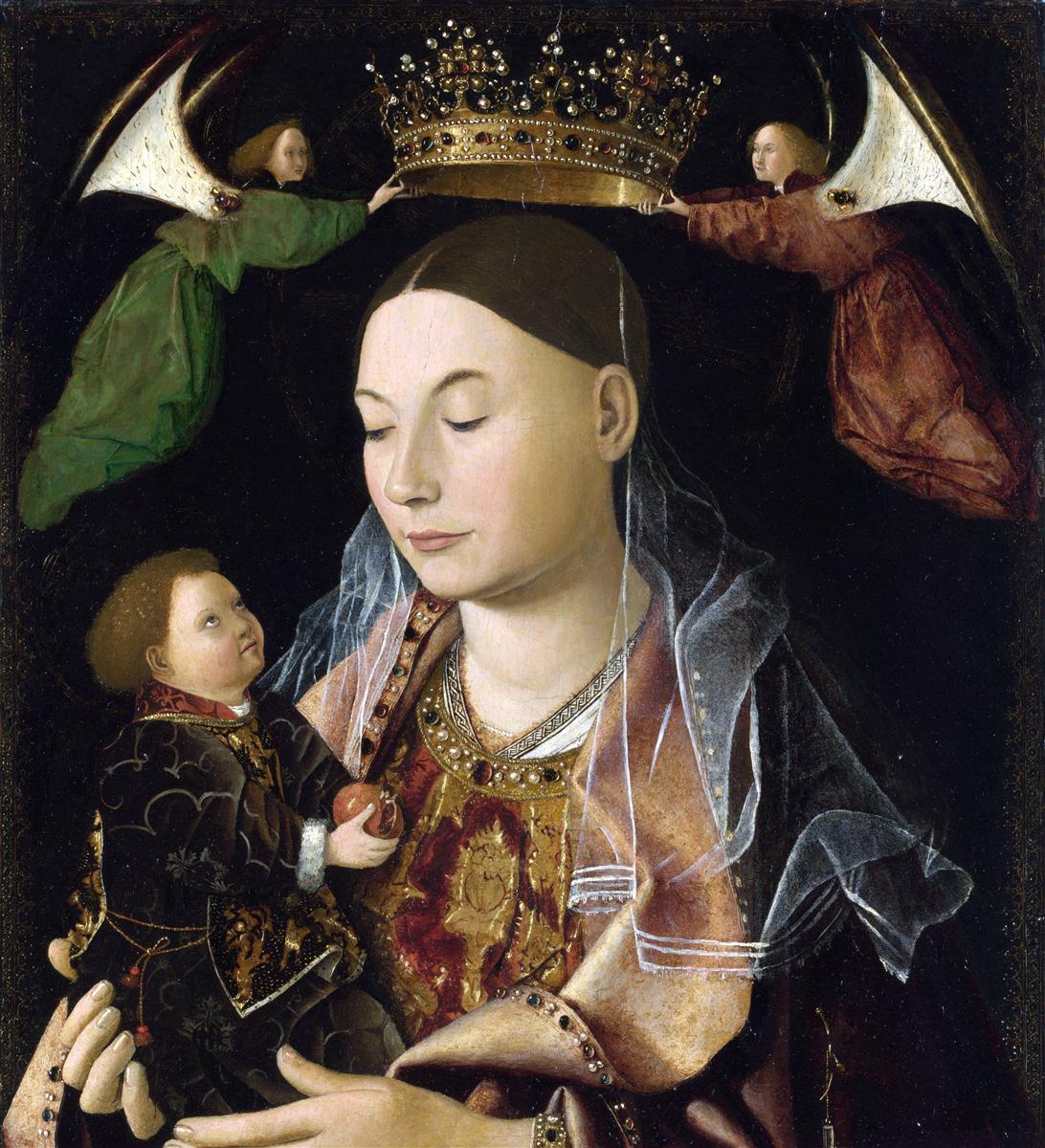Antonello da Messina, Madonna und Kind, ca. 1460