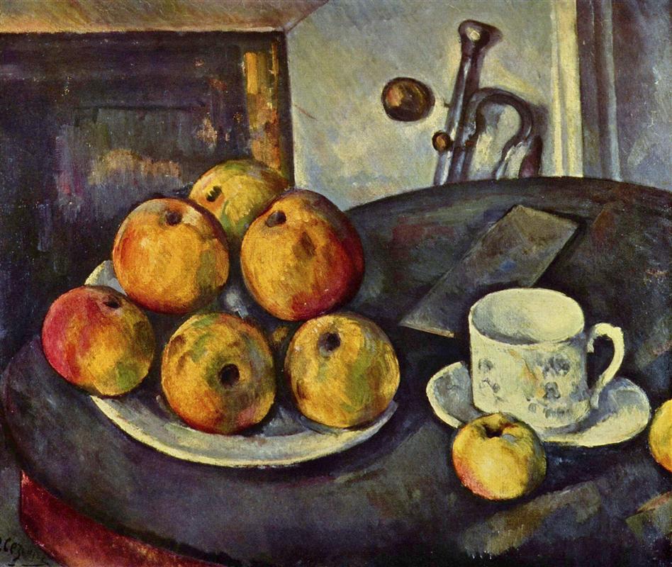 Paul Cézanne, Stillleben mit Äpfeln, 1894