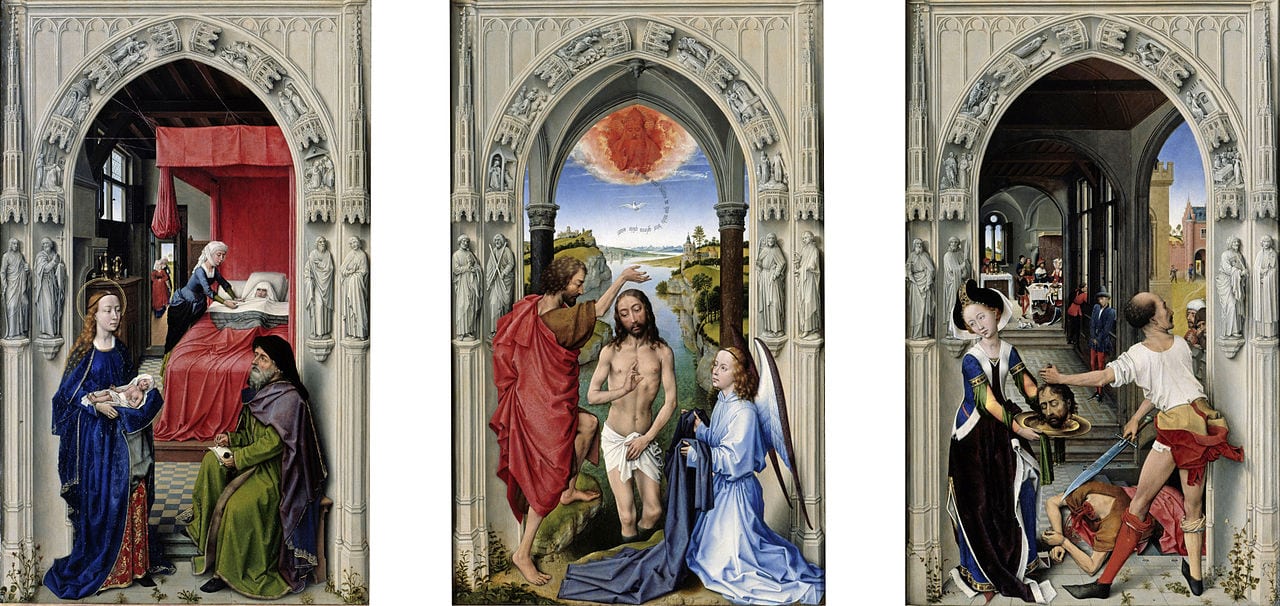 Rogier van der Weyden, Altar des heiligen Johannes, 1459