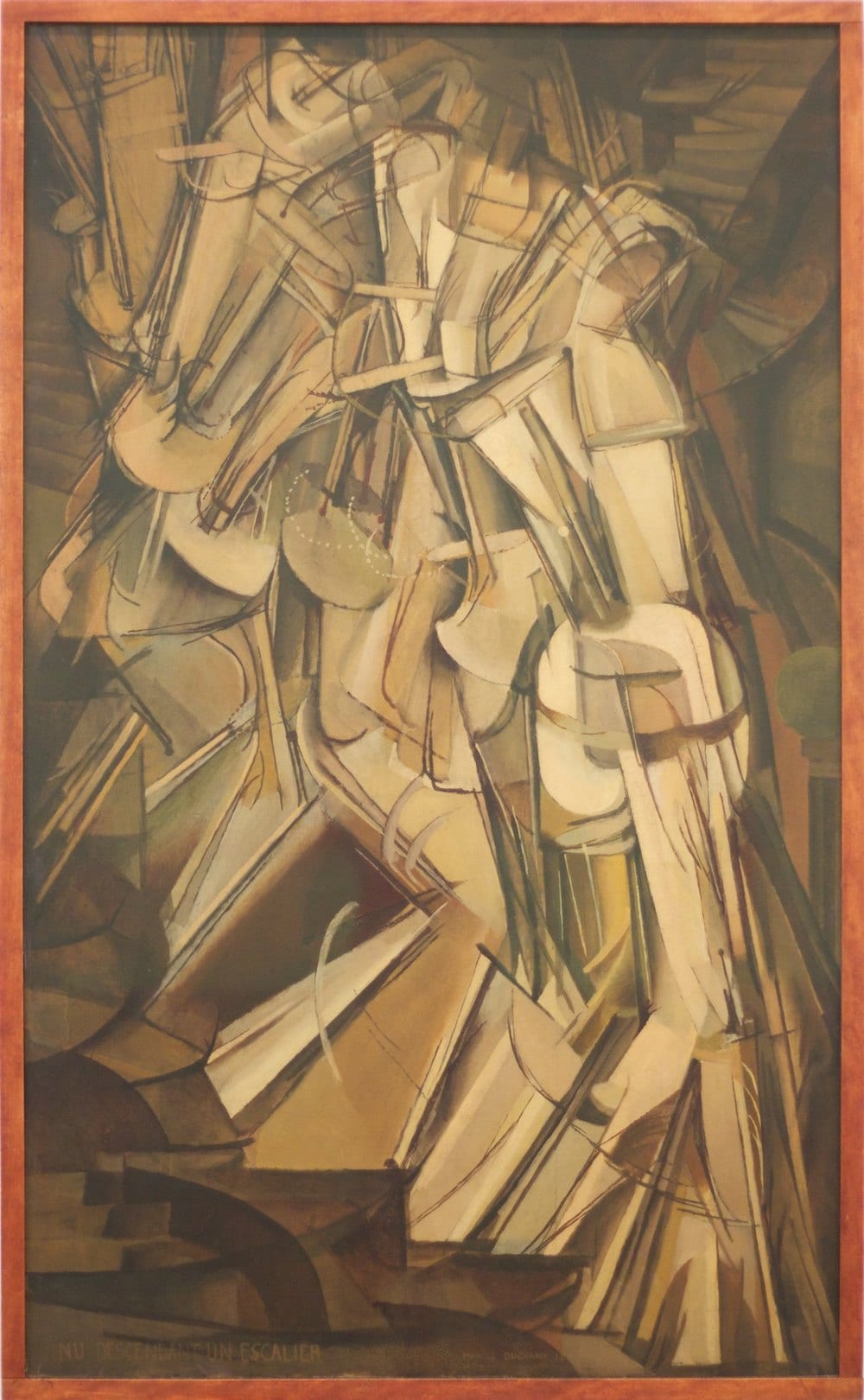 Marcel Duchamp, Akt, eine Treppe herabsteigend Nr. 2, 1912