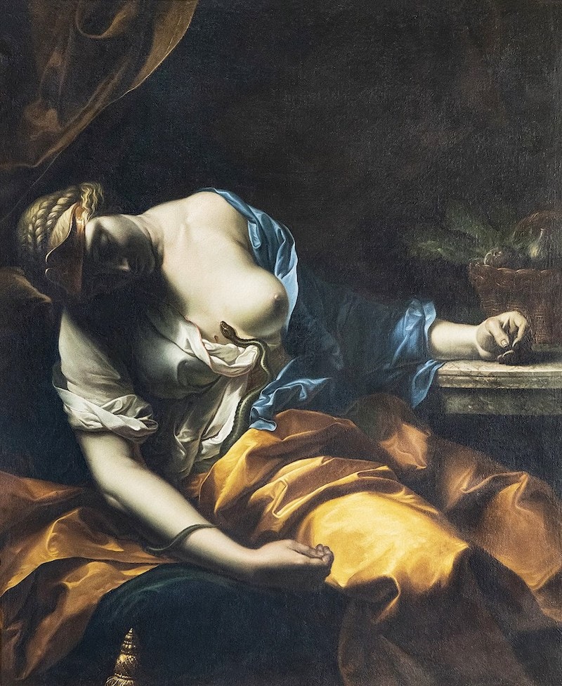 Antoine Rivalz, Tod der Kleopatra, zw. 1715-35
