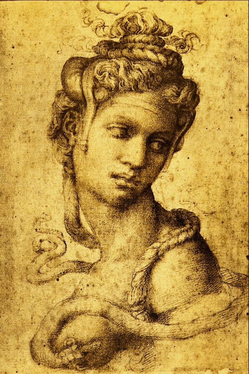 Michelangelo, Cleopatra, ca. 1535