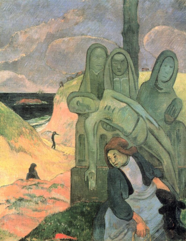 Paul Gauguin, Der grüne Christus, 1889