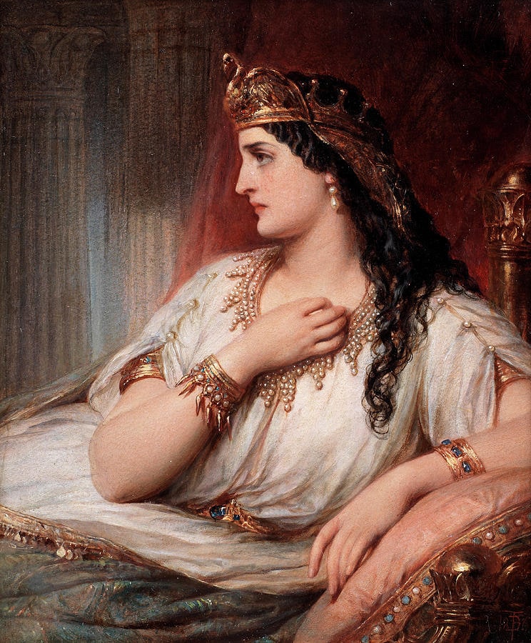 Thomas Francis Dicksee, Cleopatra, 1863