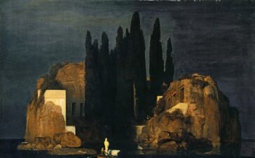 Arnold Böcklin, Die Toteninsel I, 1880