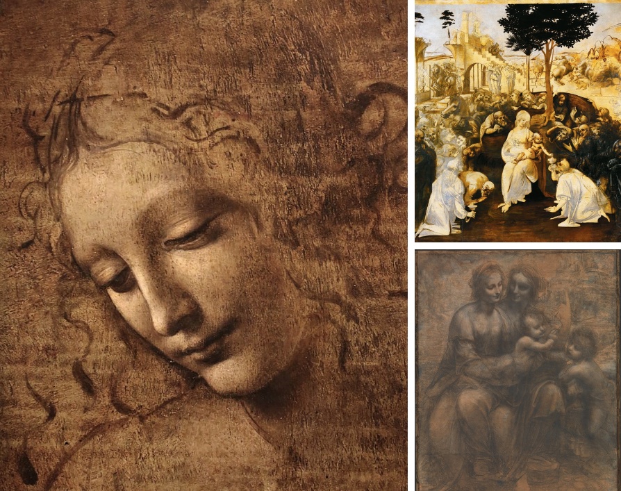 Leonardo da Vincis unfertige Werke Titelbild