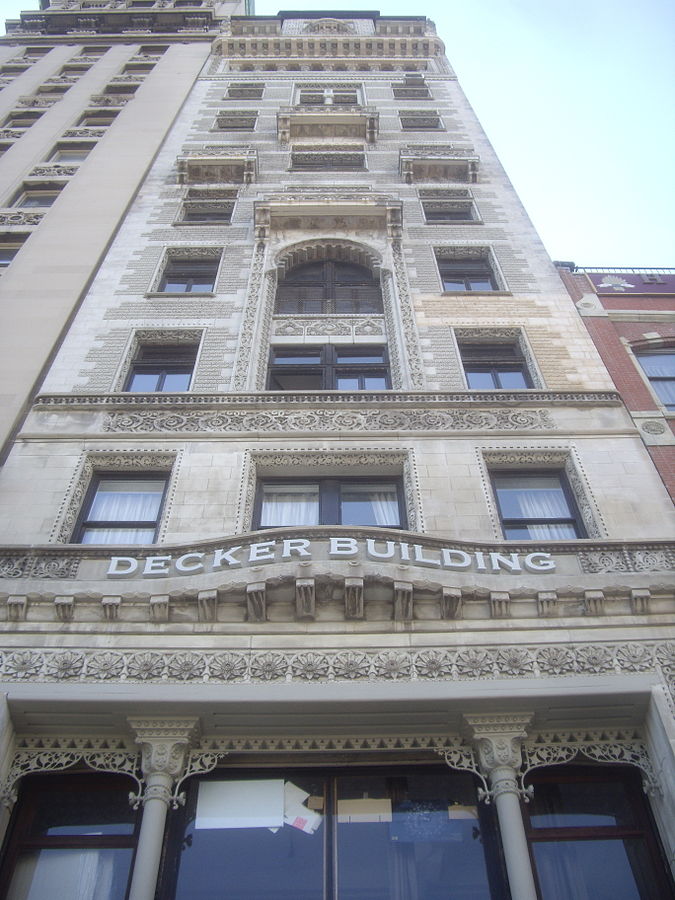 Das Decker Building war ab 1968 die Heimat von The Factory. Foto: Dmadeo / CC BY-SA 4.0
