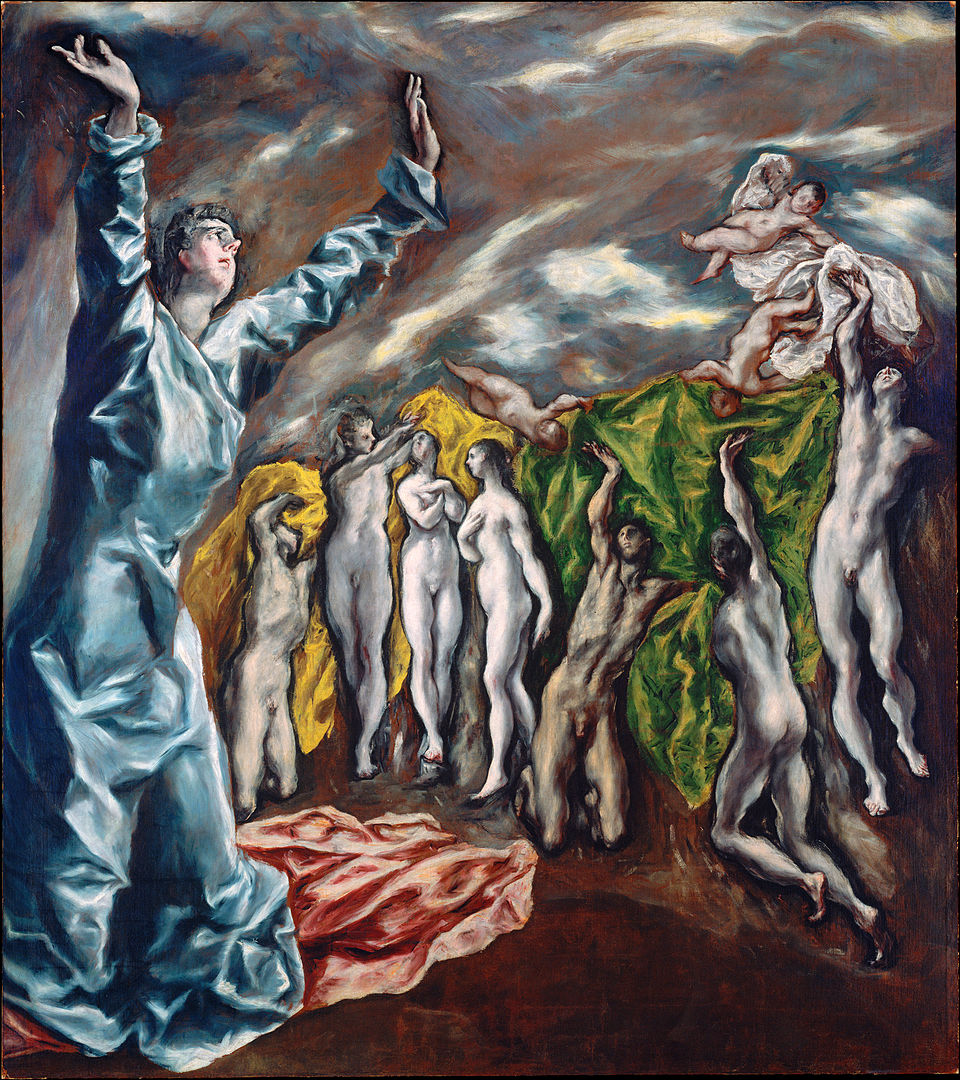 El Greco, Die Öffnung des fünften Siegels, 1608–1614